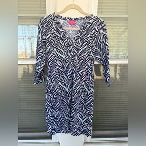 Britt Zebra Print Athletic Dress